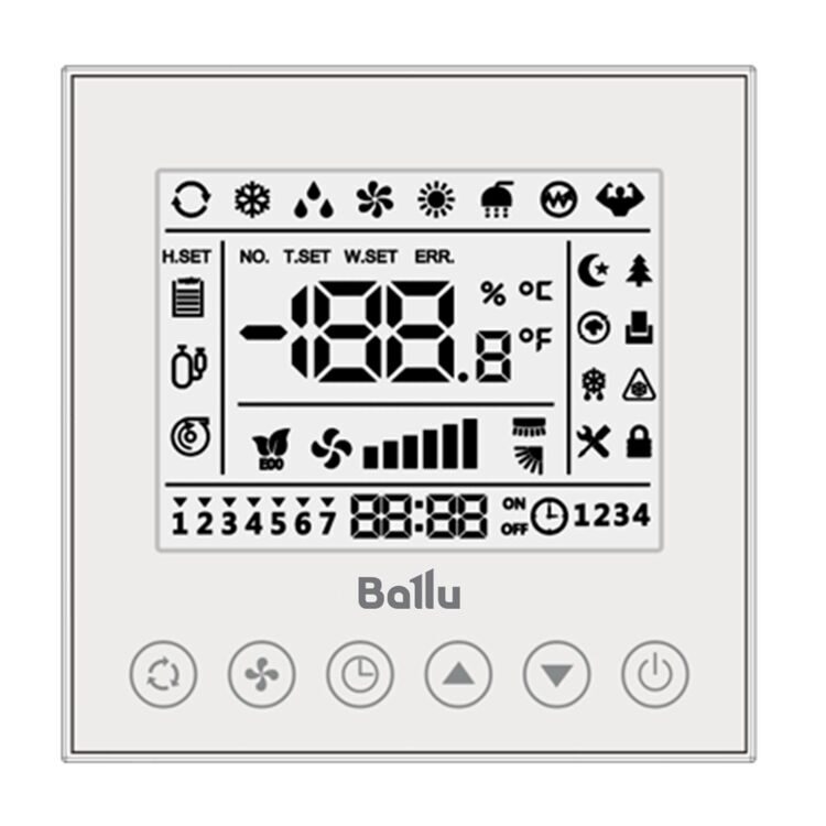 Комплект Ballu BLCI_D-48HN1_24Y инверторной сплит-системы; канального типа