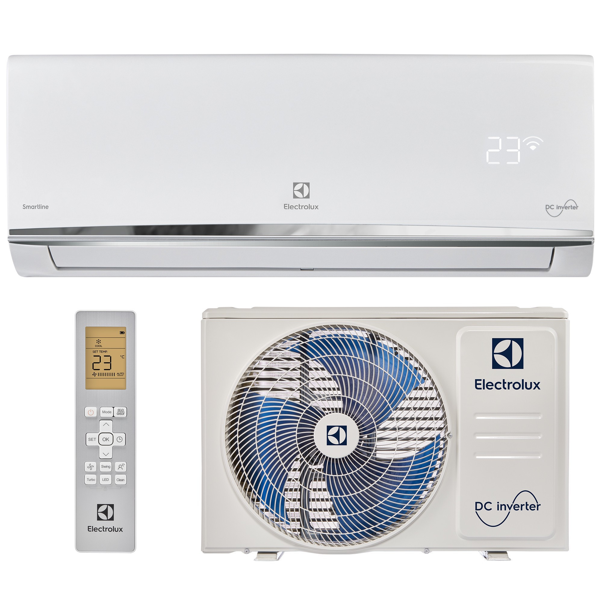 Сплит-система инверторного типа Electrolux Smartline DC EACS/I-09HSM/N8_V3 комплект