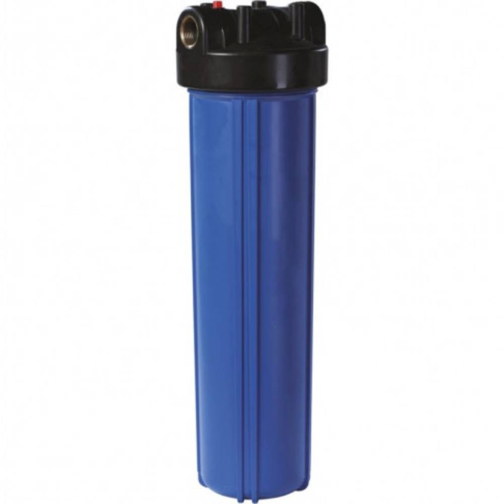 Корпус Акватек Big Blue 20" для хол. воды, синий (кронштейн, без ниппелей) 1", 0-25-3051